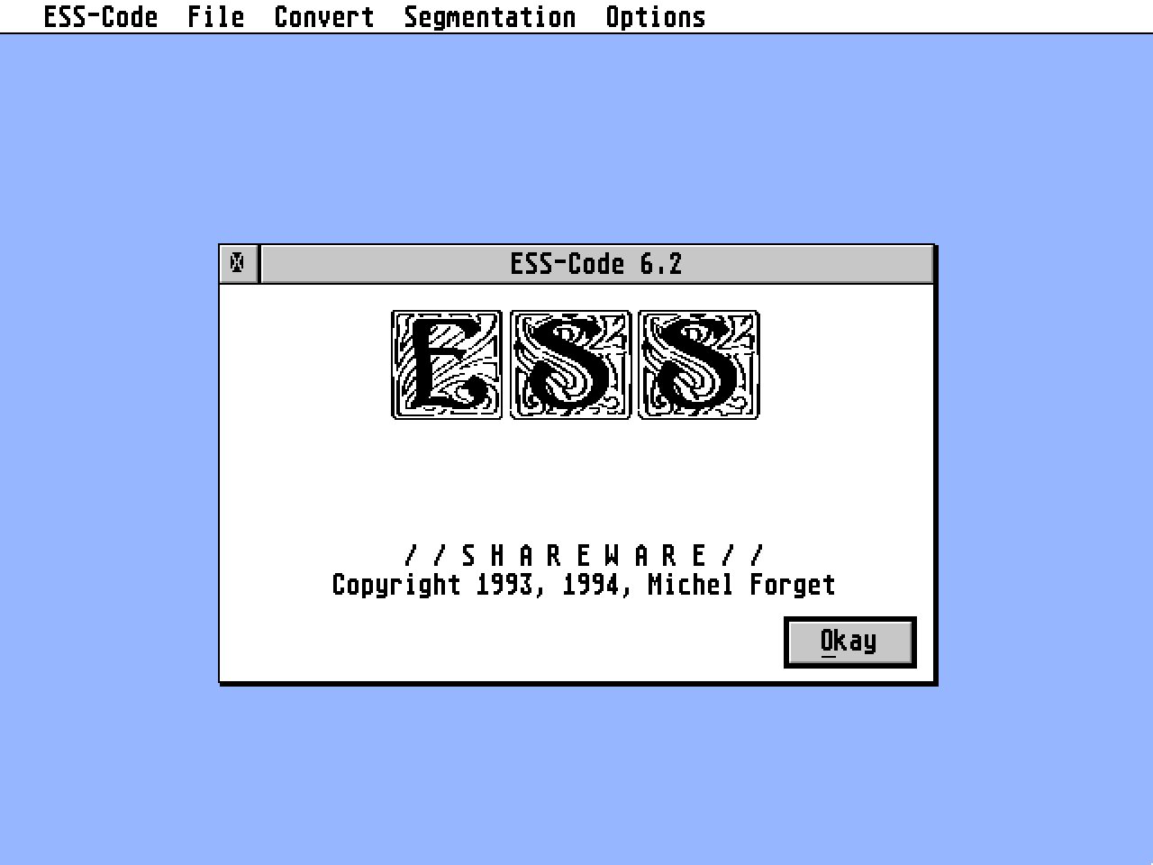 ESS-Code — screenshot 1